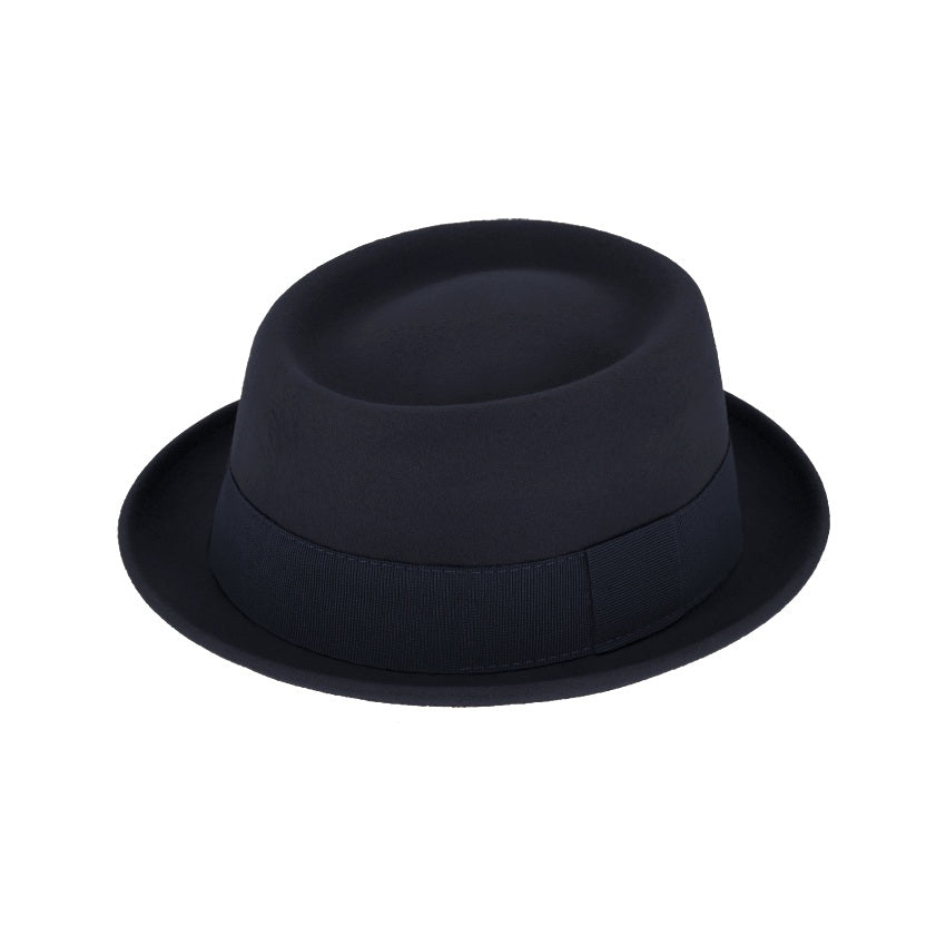 Pork Pie Hat – Wool Felt Crushable & Waterproof