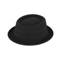 Pork Pie Hat – Wool Felt Crushable & Waterproof