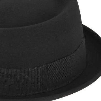 Pork Pie Hat – Wool Felt Crushable & Waterproof