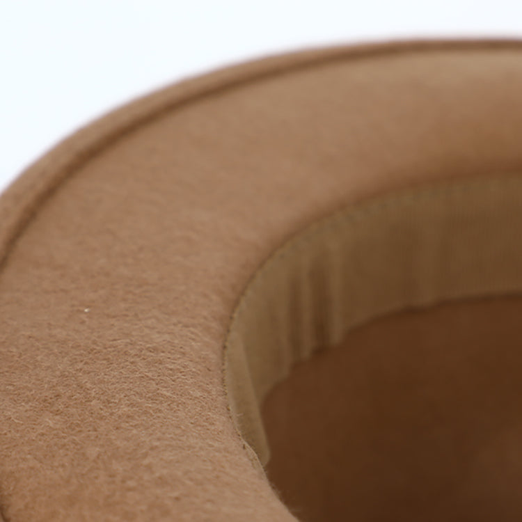 Miller Trilby Wool Felt Hat – Same Colour Grosgrain Ribbon