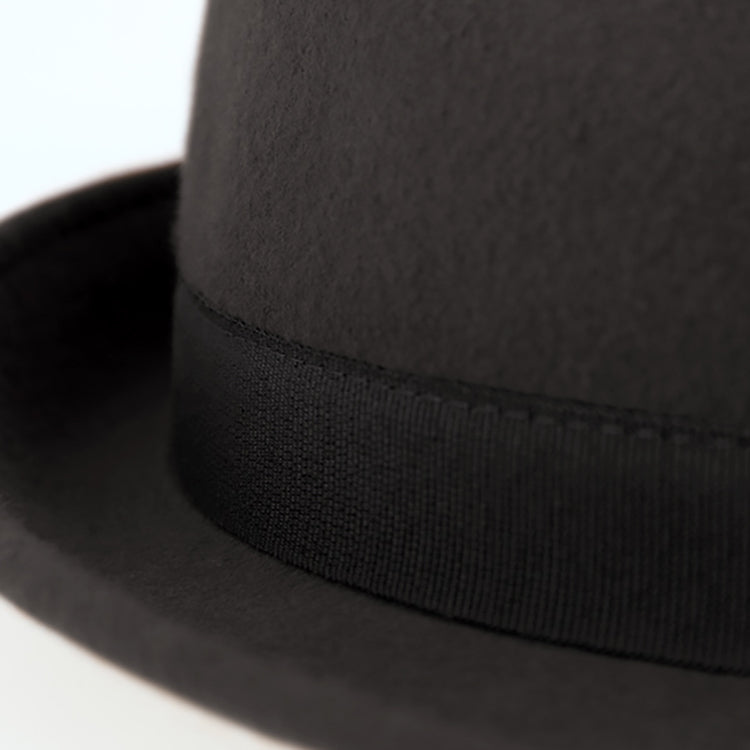 Miller Trilby Wool Felt Hat – Same Colour Grosgrain Ribbon