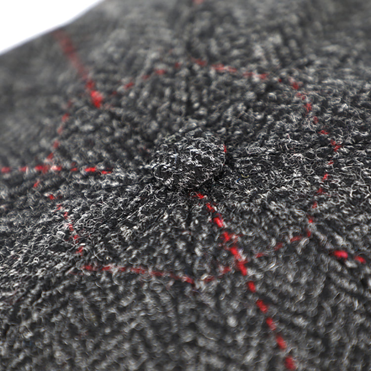 Fiebig Harris Tweed 8-Panel Flat Cap – 100% Virgin Wool