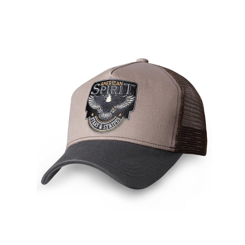 American Spirit Western Trucker Cap - Premium Snapback Hat