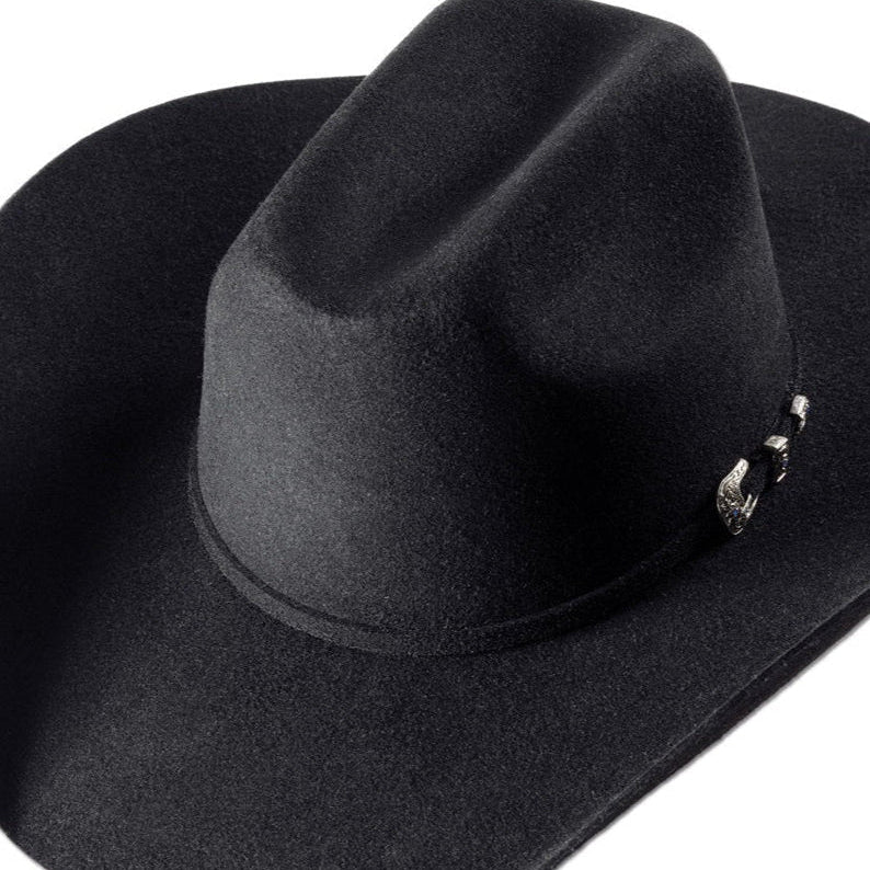 Eksklusiivne Must Kauboi Kaabu Wyoming