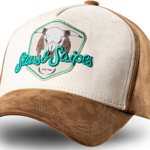 Buffalo Turquoise Western Trucker Cap - Premium Snapback Hat