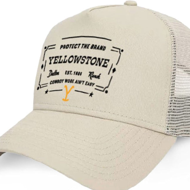 Cowboy Work Ain’t Easy Trucker Cap – Yellowstone Edition Snapback