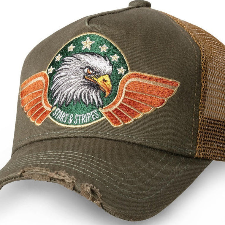 Eagle Western Trucker Cap - Premium Snapback Hat