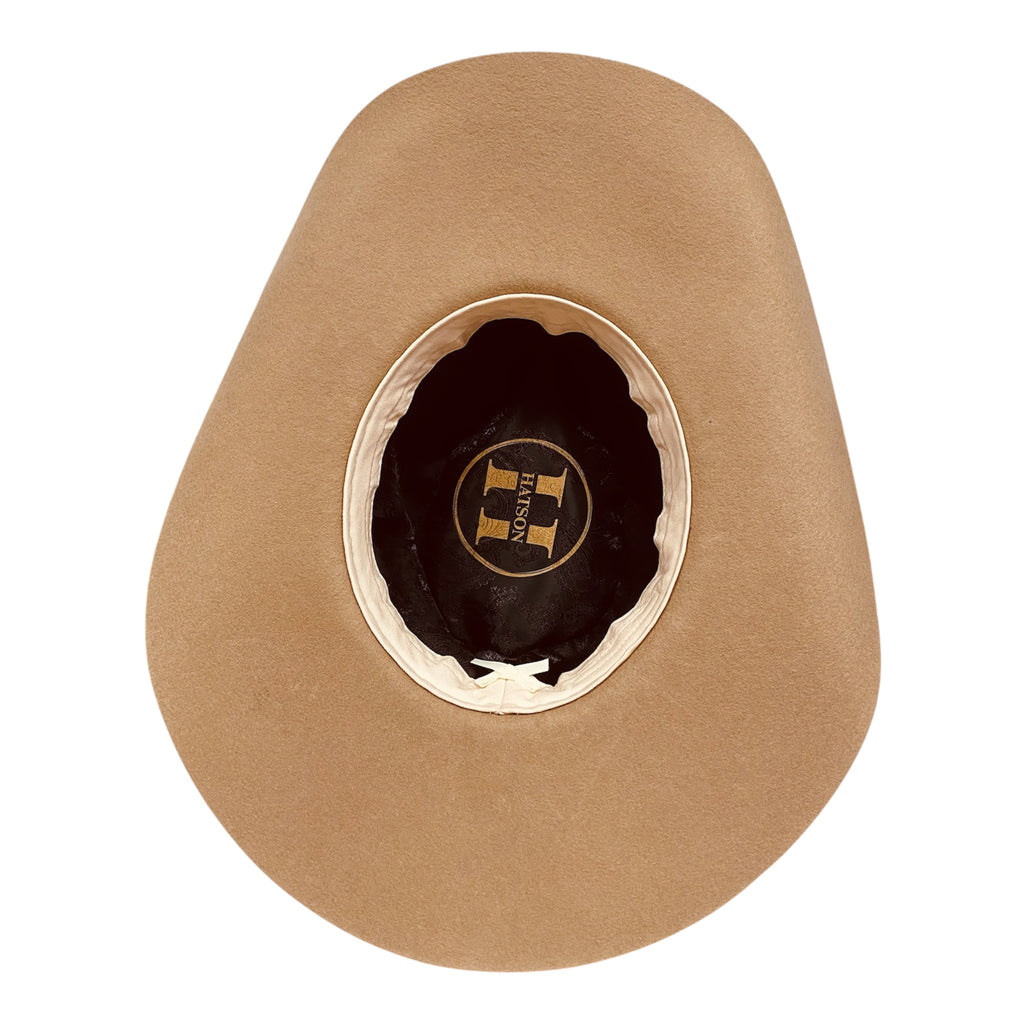 Golden Trail Beige Wool Cowboy Hat
