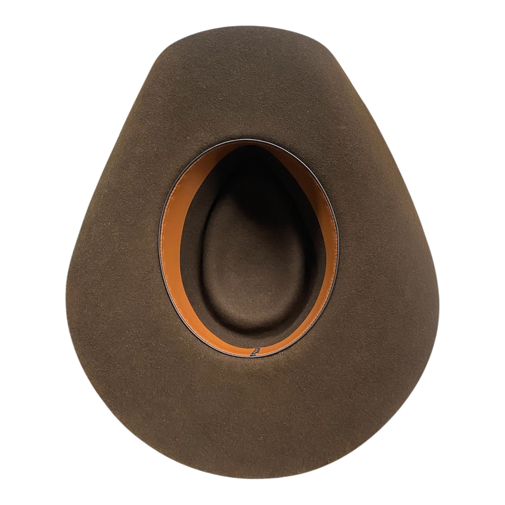 Hatson Frontier 1X Dark Brown Western Cowboy Hat