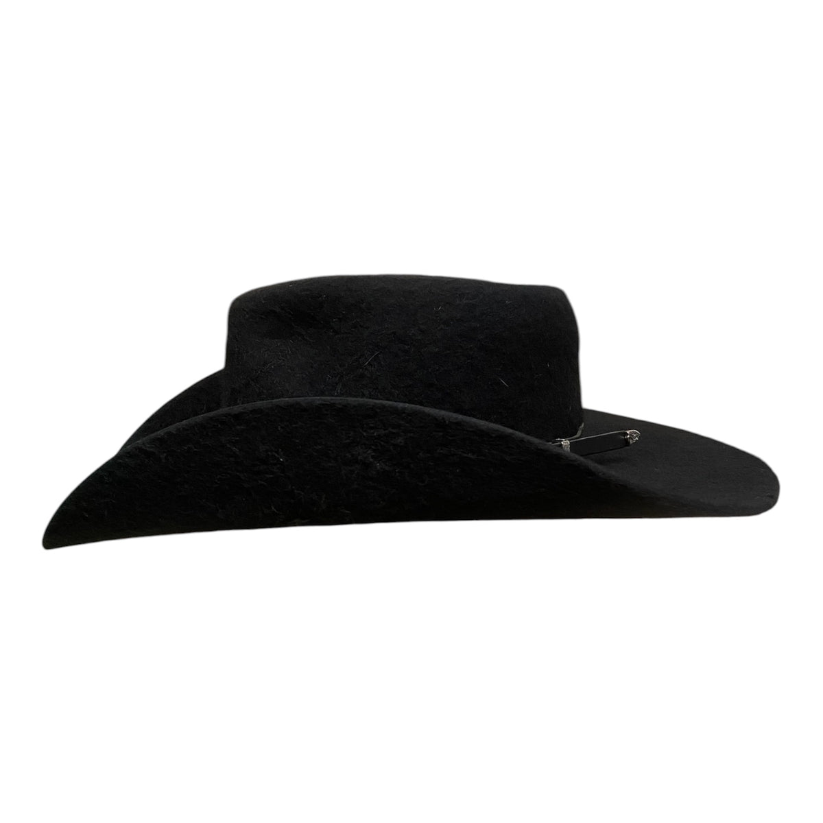 Nightfall Black Merino Wool Cowboy Hat