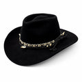 Pathfinder – Black Wool Felt Western Cowboy Hat