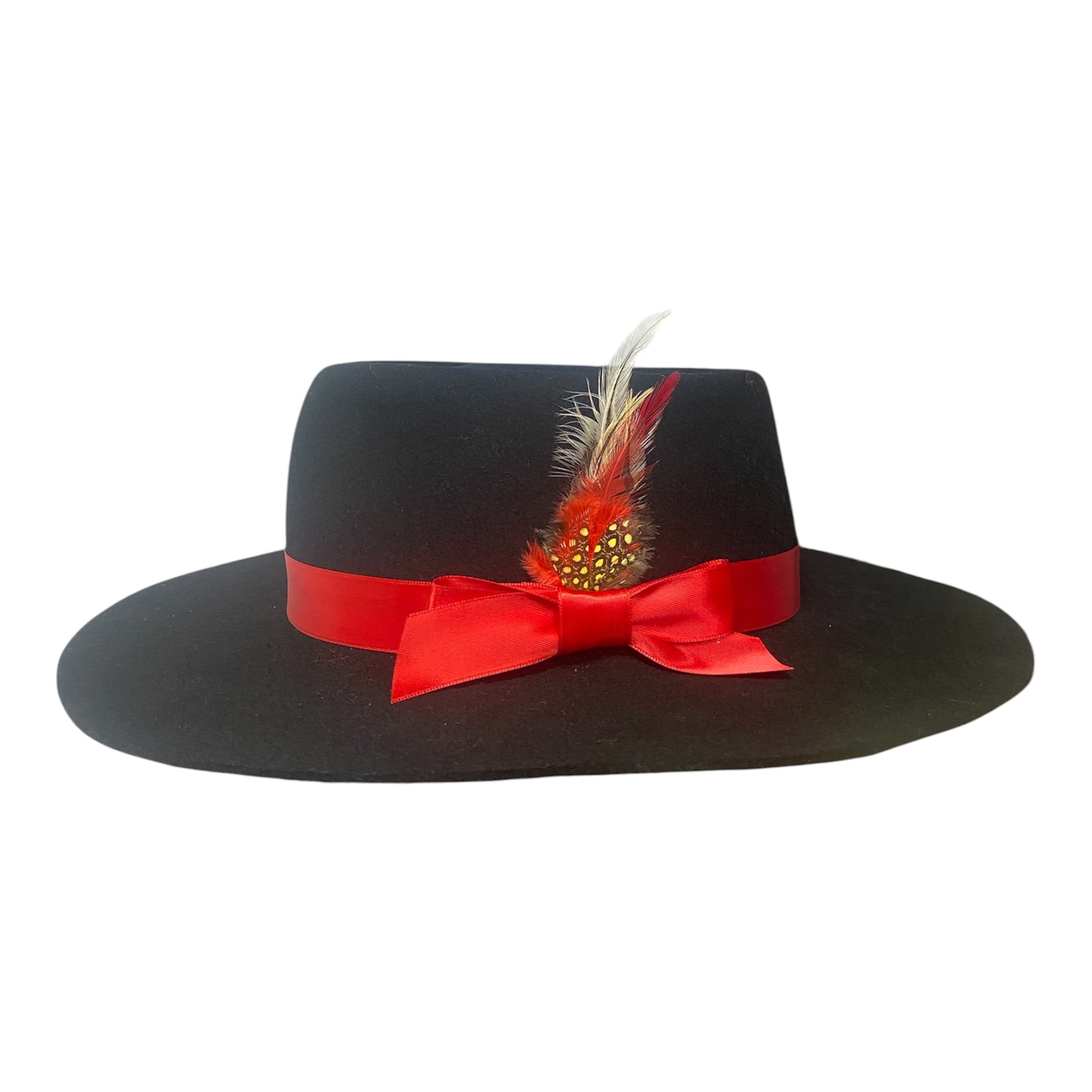 Breeze – Black Wool Felt classic Western Hat