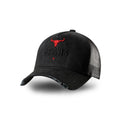 Stars Black Western Trucker Cap - Premium Snapback Hat