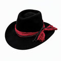 Tejas – Black Wool Felt Western Cowboy Hat