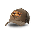 Yellowstone Dutton Ranch Trucker Cap - Premium 5-Panel Brown