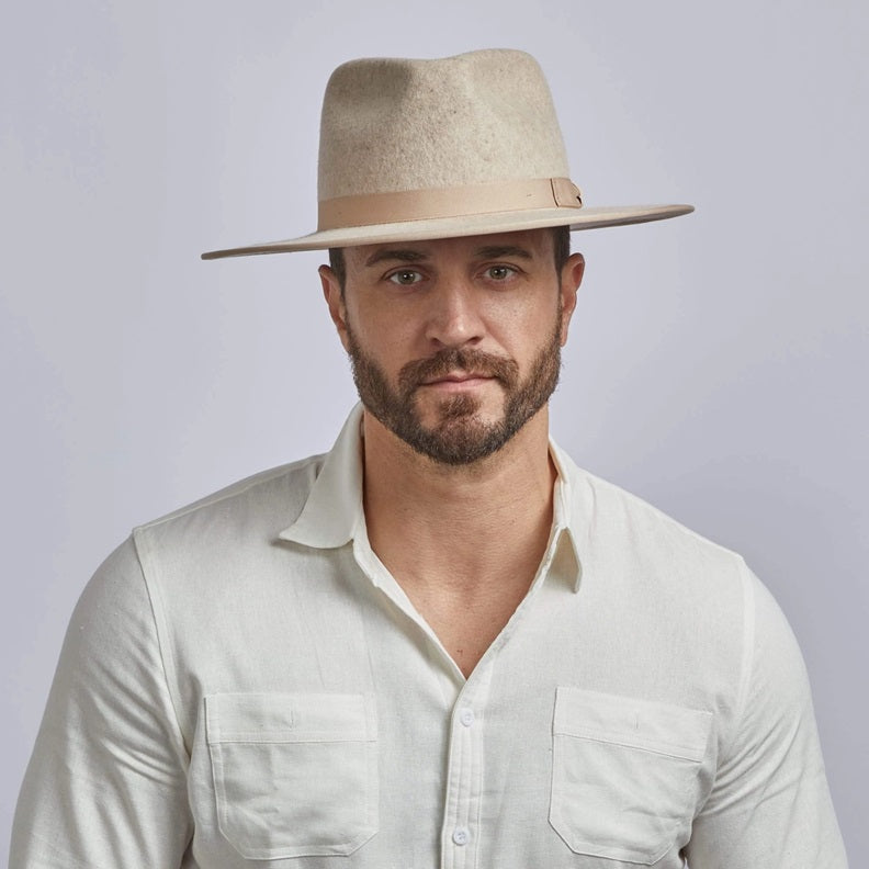 Wide Brim Felt Fedora Hat Bondi