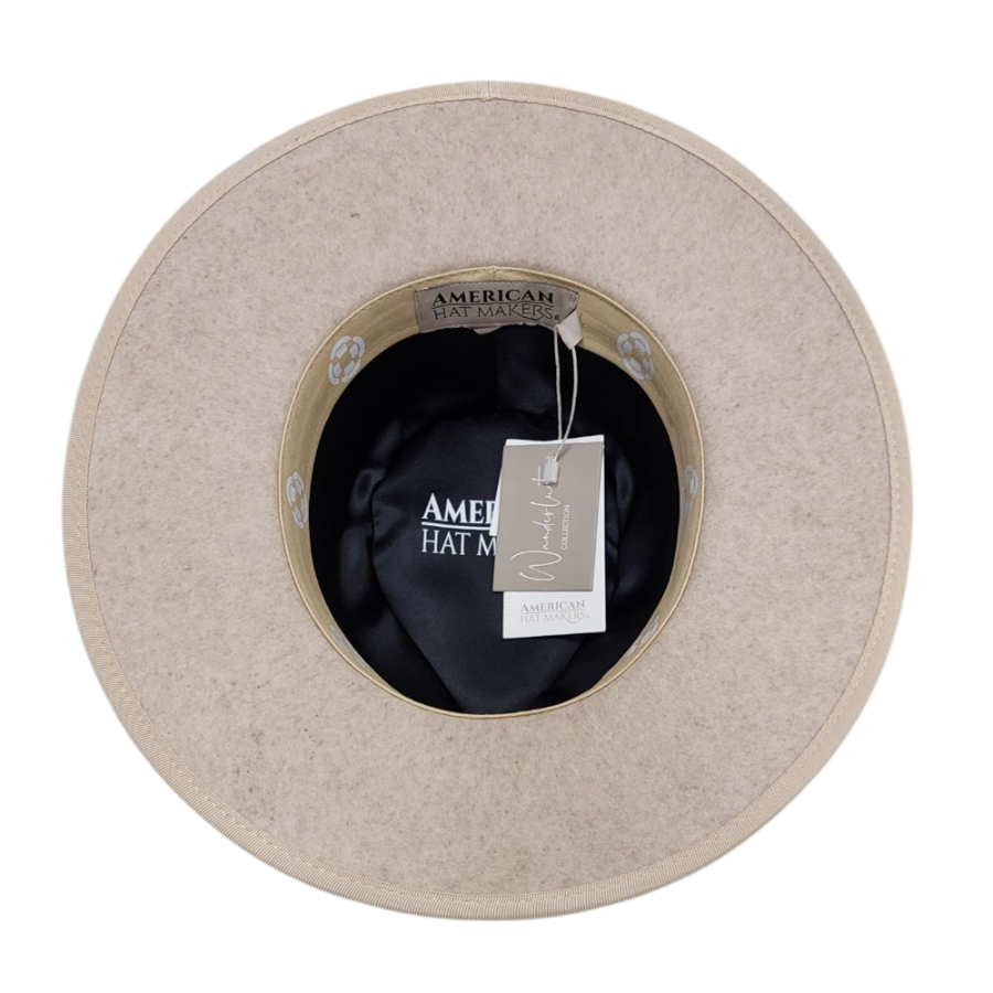 Wide Brim Felt Fedora Hat Bondi