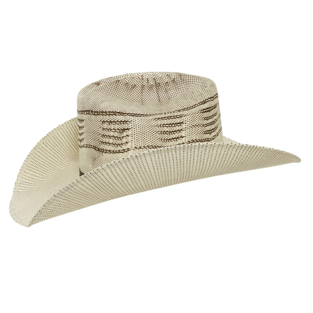 Western cowboy straw hat American Trail - Cattleman Shape