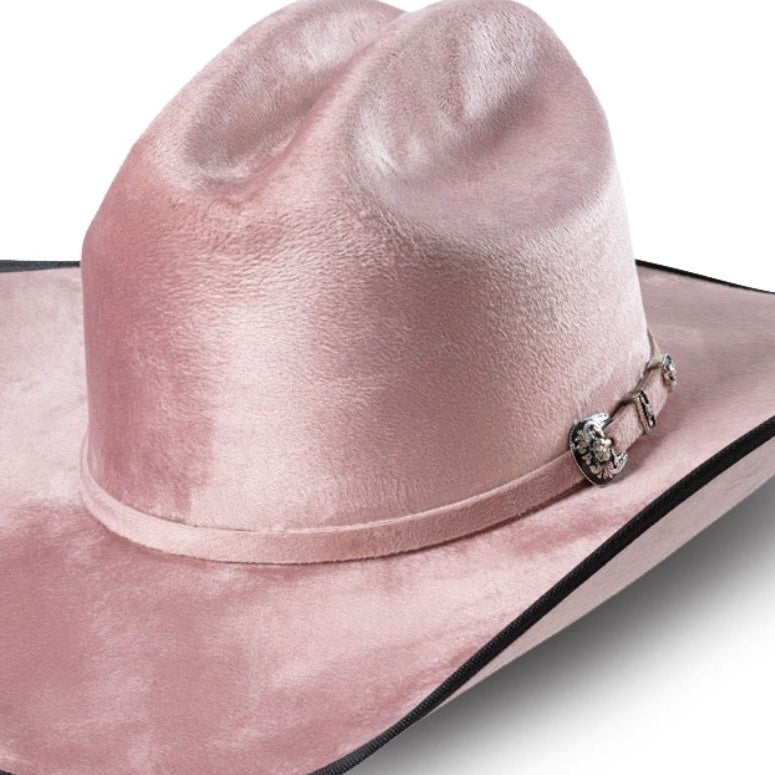 Women's Premium Western hat Belle rose - Rhinestone Cowboy Hat