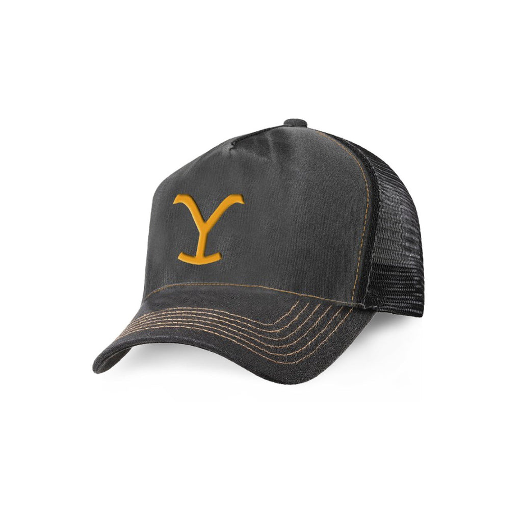 Yellowstone Edition Gray Trucker Cap - Premium Snapback Hat