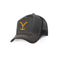 Yellowstone Edition Gray Trucker Cap - Premium Snapback Hat