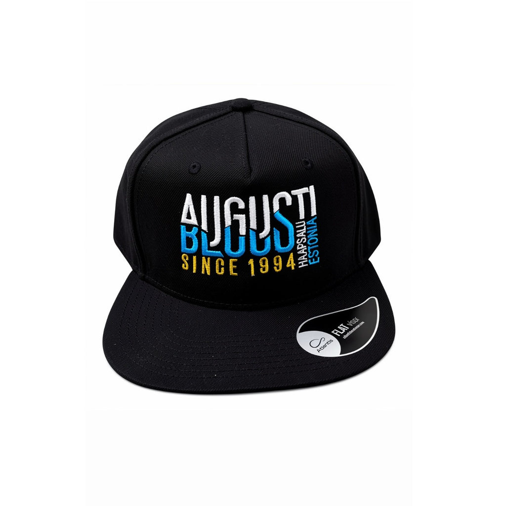 Augustibluus Flat Brim Snapback – Official Festival Cap Black