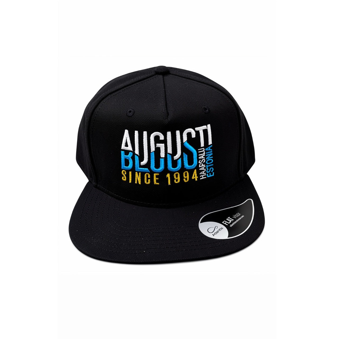 Augustibluus Flat Brim Snapback – Official Festival Cap Black
