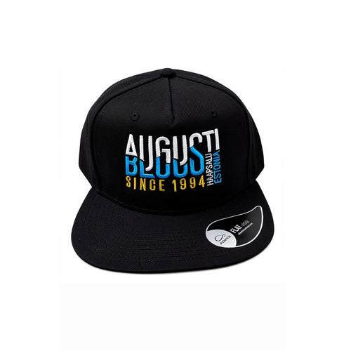 Augustibluus Flat Brim Snapback – Official Festival Cap Black