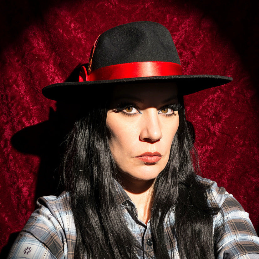 Breeze – Black Wool Felt classic Western Hat