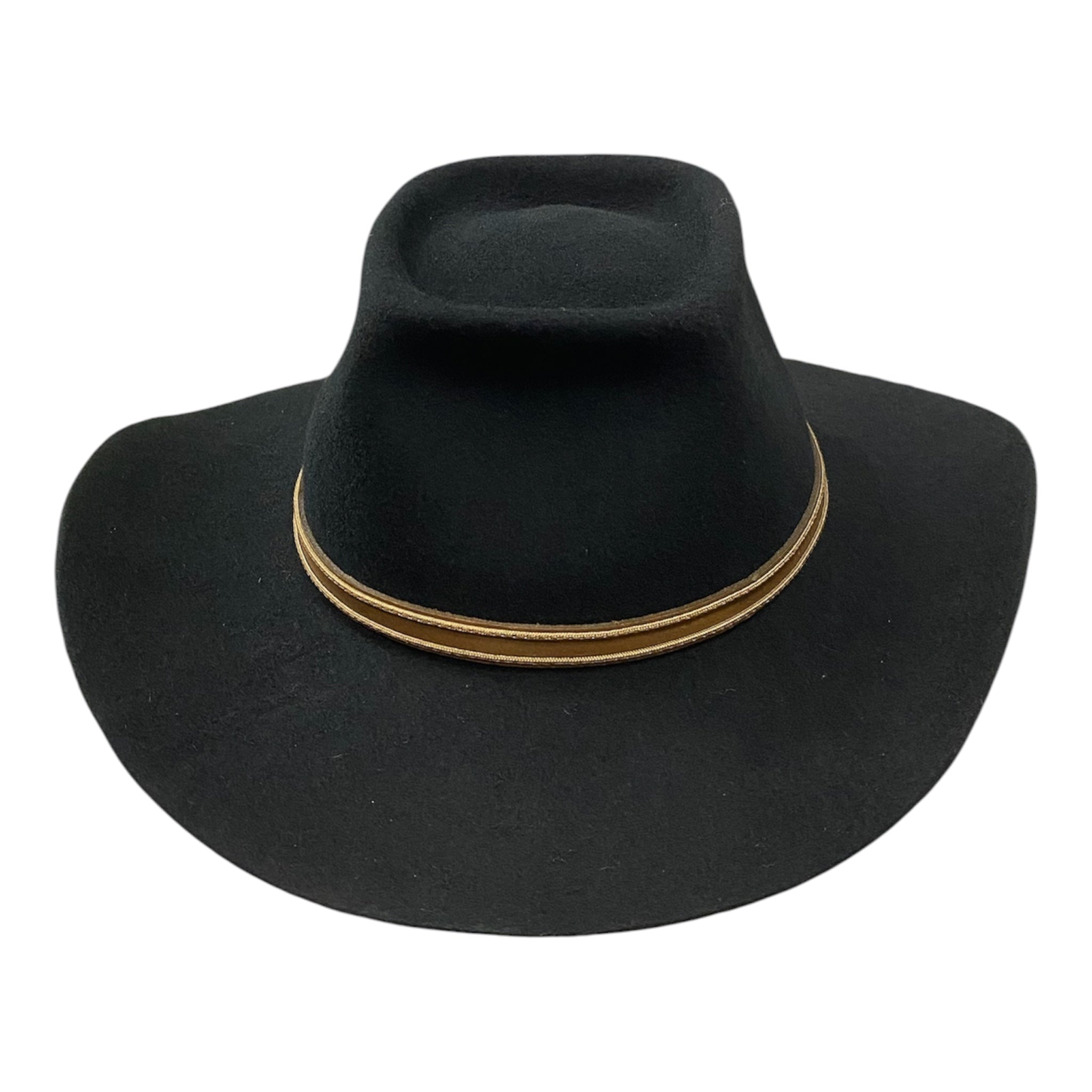 Brick – Handmade Wool Felt Western Cowboy Hat with brick crown