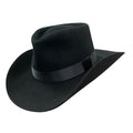 First Hand – Fedora-Style Wool Felt Western Hat with Grosgrain Band