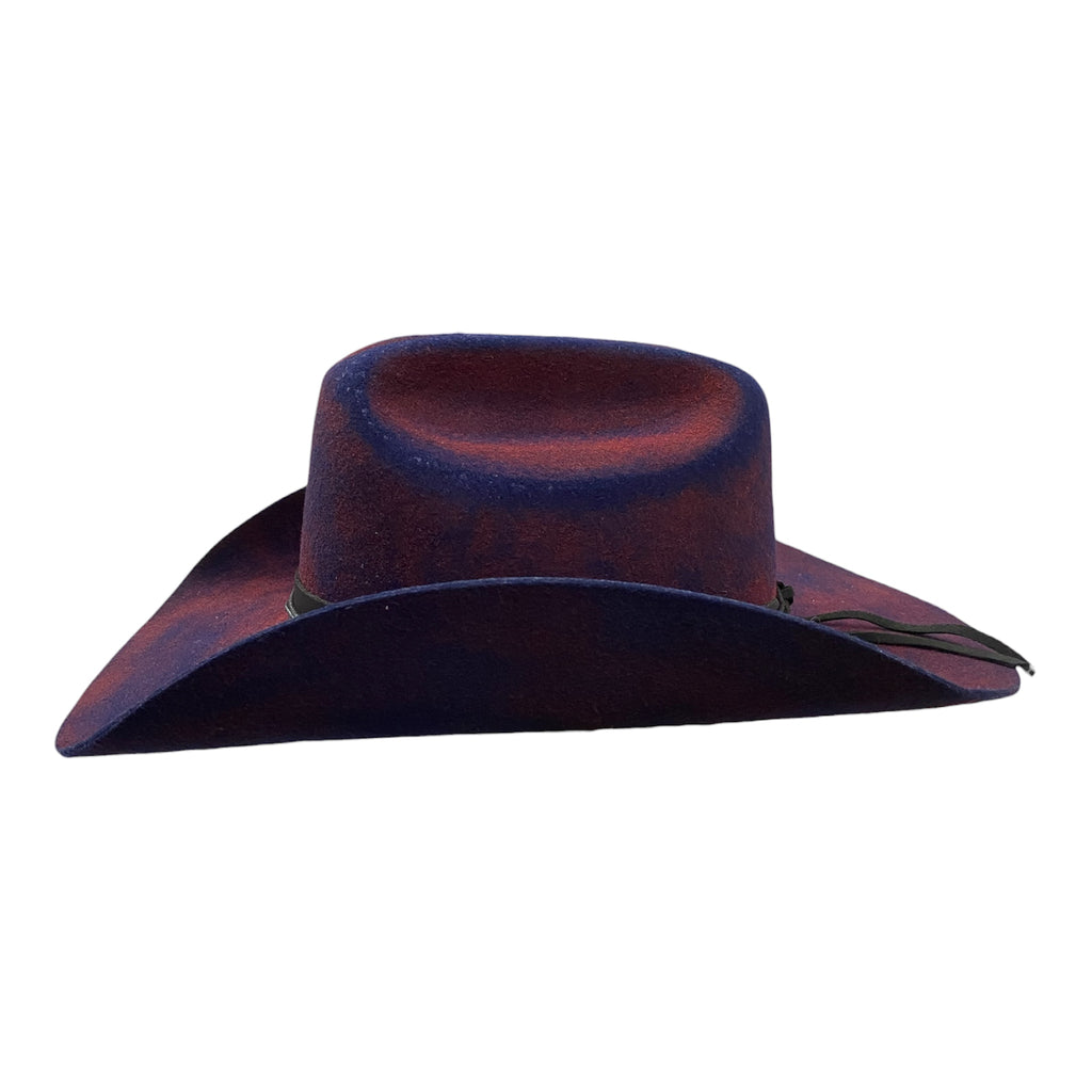Skylar 2 – Distressed Wool Felt Cattleman Hat by American Hat Makers