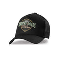 Country Roads Black Trucker Cap - 5-Panel Western Snapback Hat